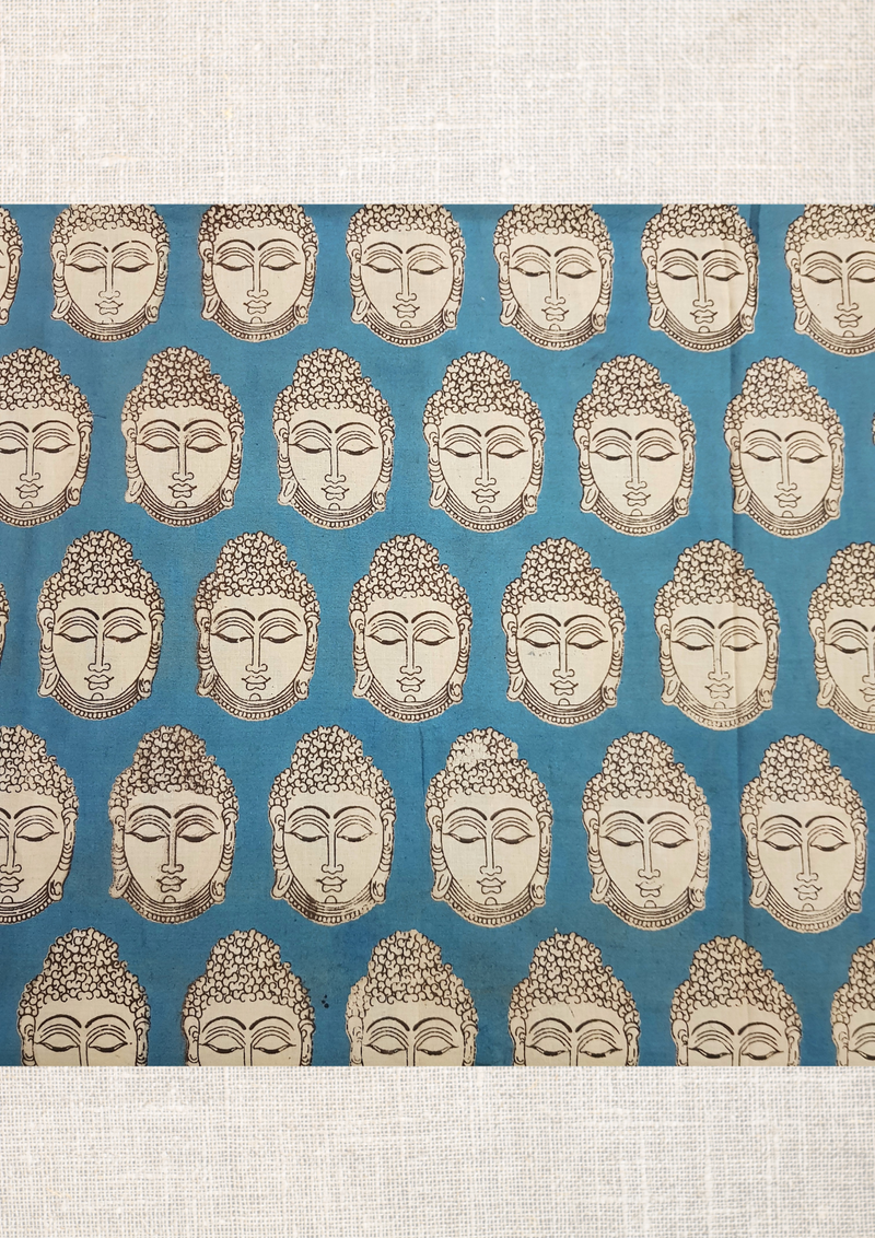 Handcrafed Kalamkari Cotton Fabric - Combo of 3