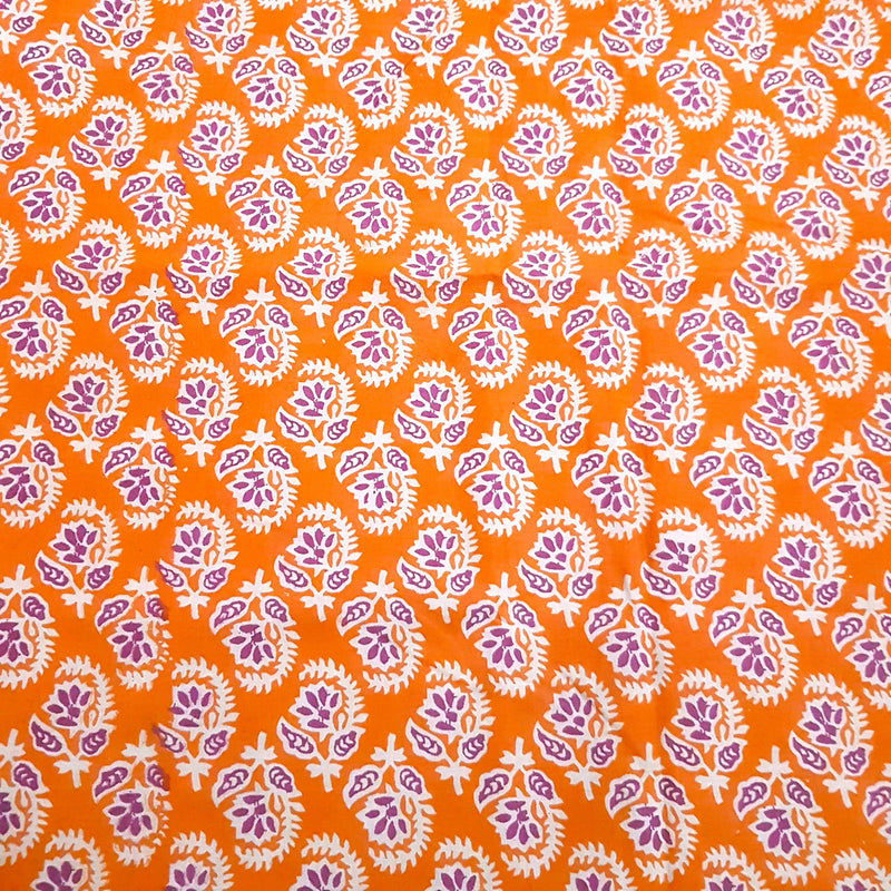 Handcrafed Kalamkari Cotton Fabric - Combo of 3