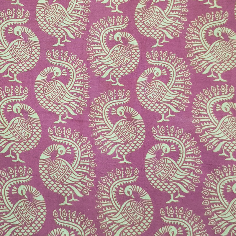 Kalamkari Cotton Fabric - Rs.295 Per Meter