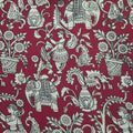 Kalamkari Silk Fabric - Handcrafted