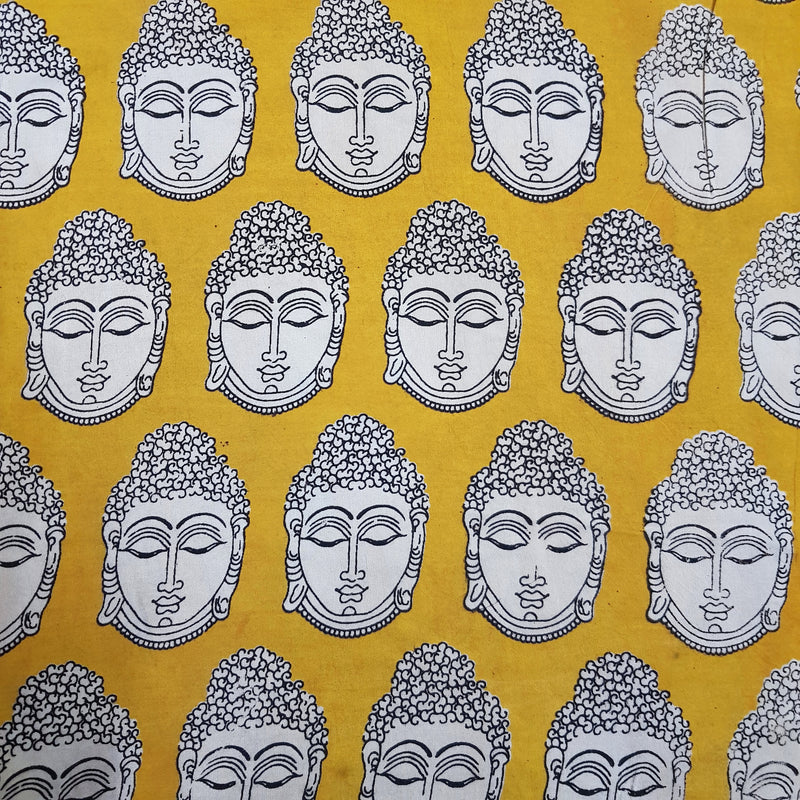 Kalamkari Silk Fabric - Handcrafted
