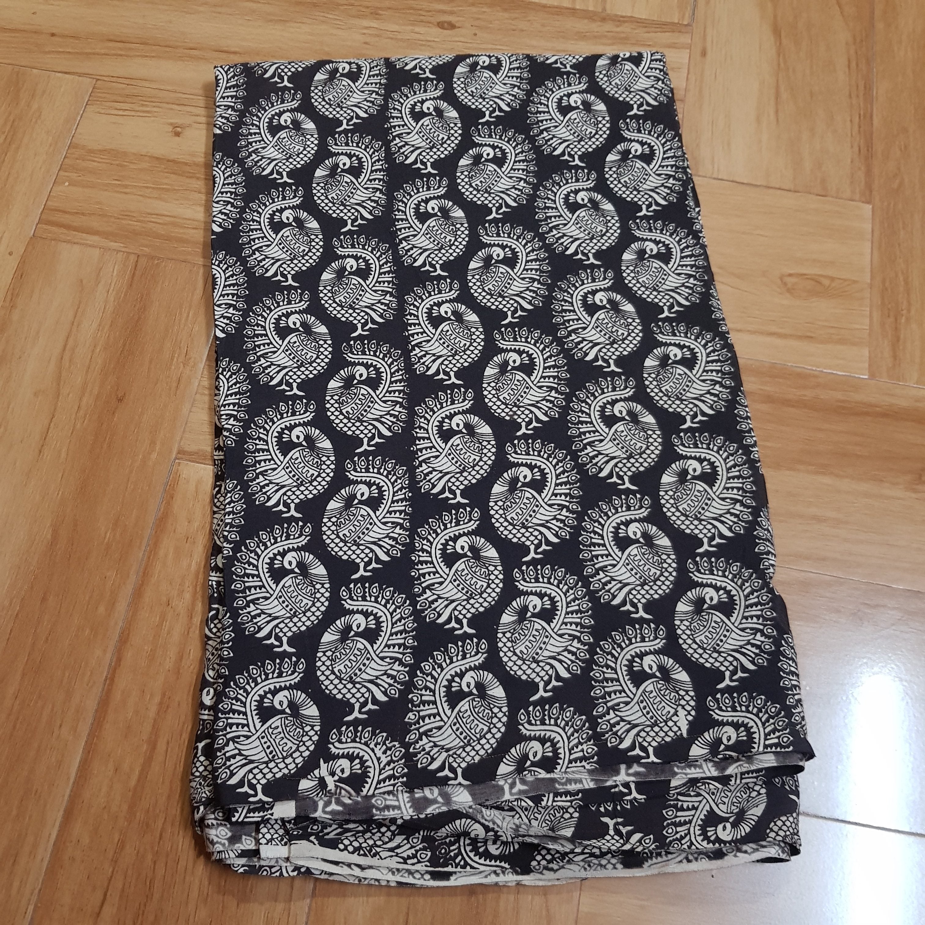 Kalamkari Silk Fabric - Handcrafted