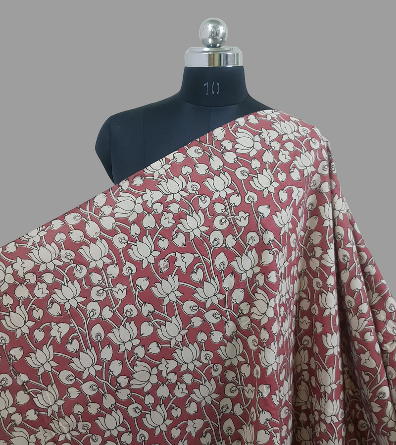 Kalamkari Cotton Fabric - Rs.295 Per Meter