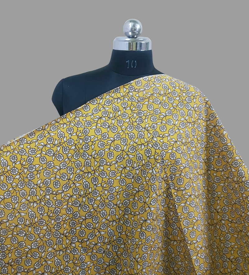 Kalamkari Cotton Fabric - Rs.295 Per Meter