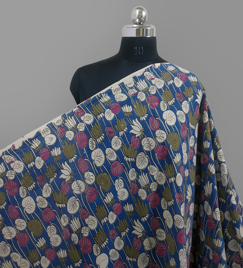 Kalamkari Cotton Fabric - Rs.295 Per Meter