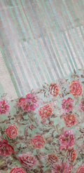 Silk Kota Zari Stripes - Multi Color