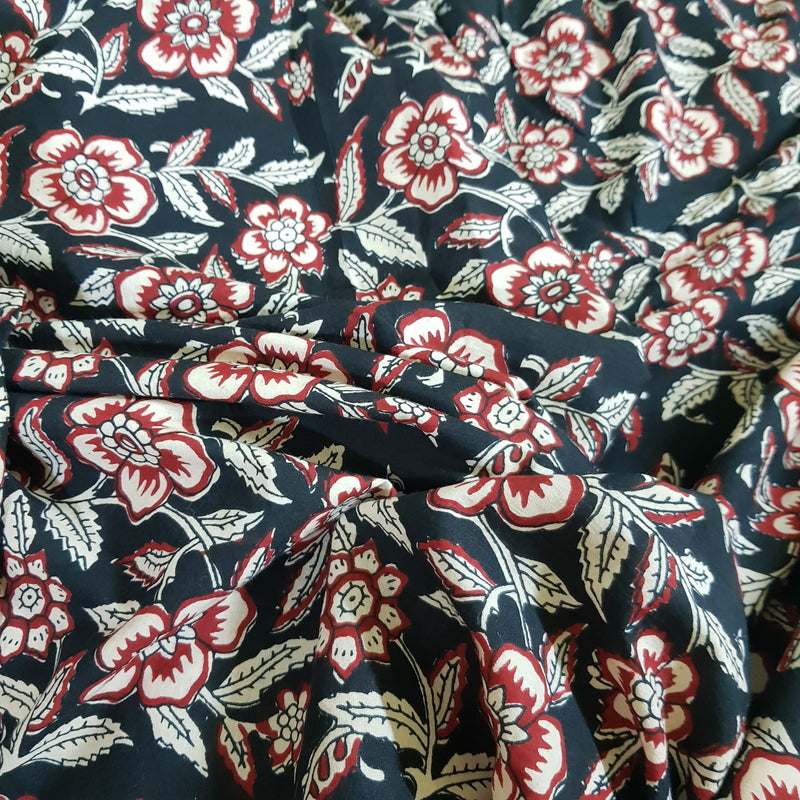 Handblock Print Cotton Fabric - Rs.295 Per Meter