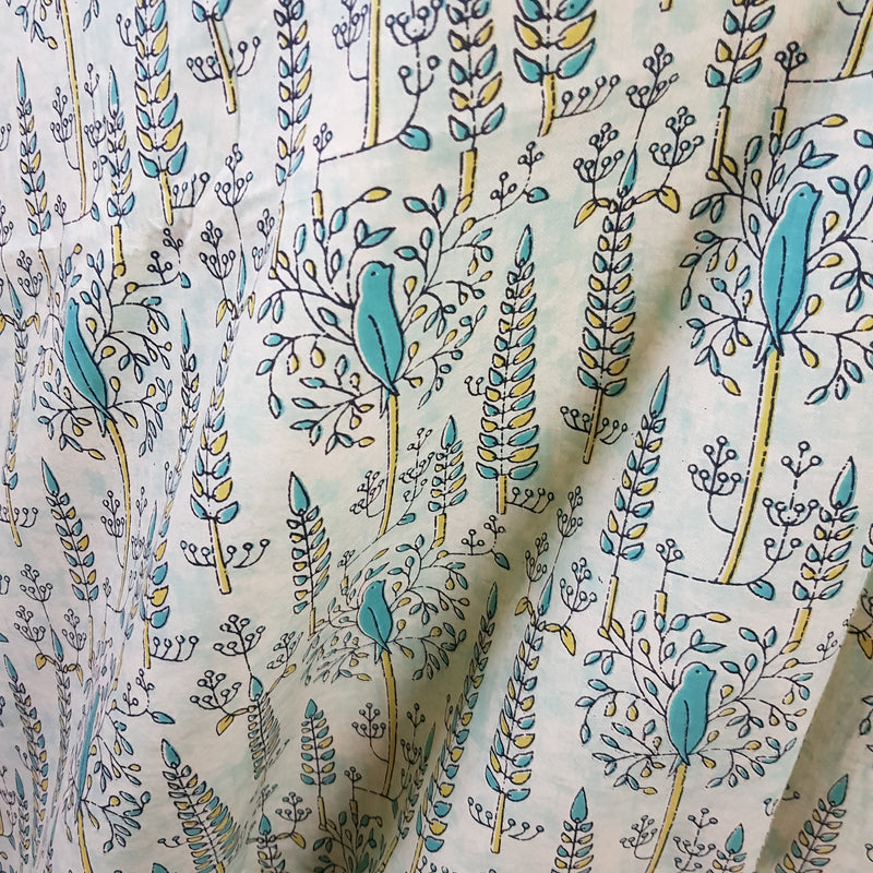 Handblock Print Cotton Fabric - Rs.295 Per Meter