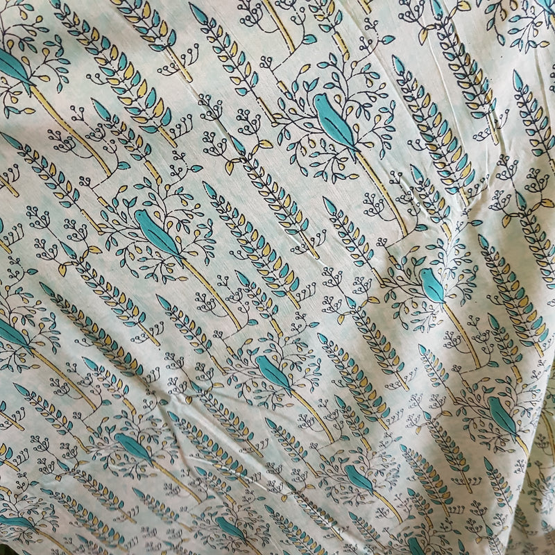Handblock Print Cotton Fabric - Rs.295 Per Meter