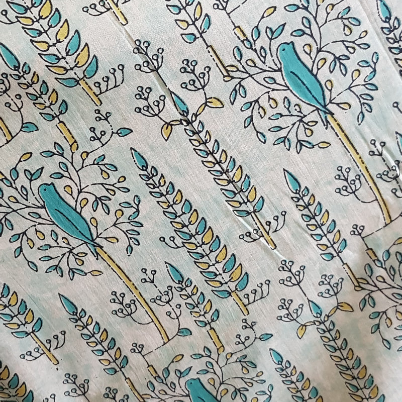 Handblock Print Cotton Fabric - Rs.295 Per Meter