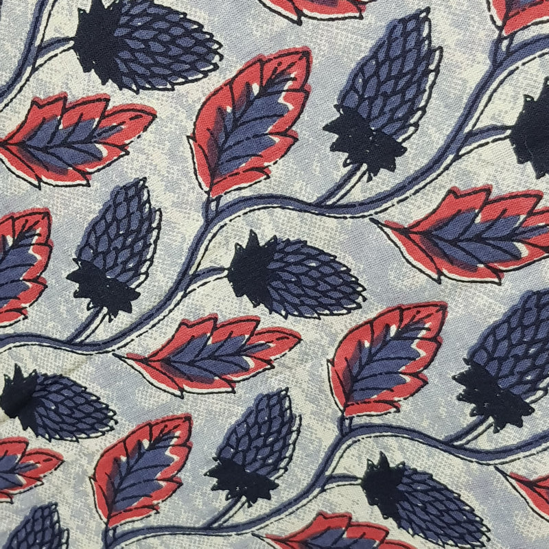 Handblock Print Cotton Fabric - Rs.295 Per Meter