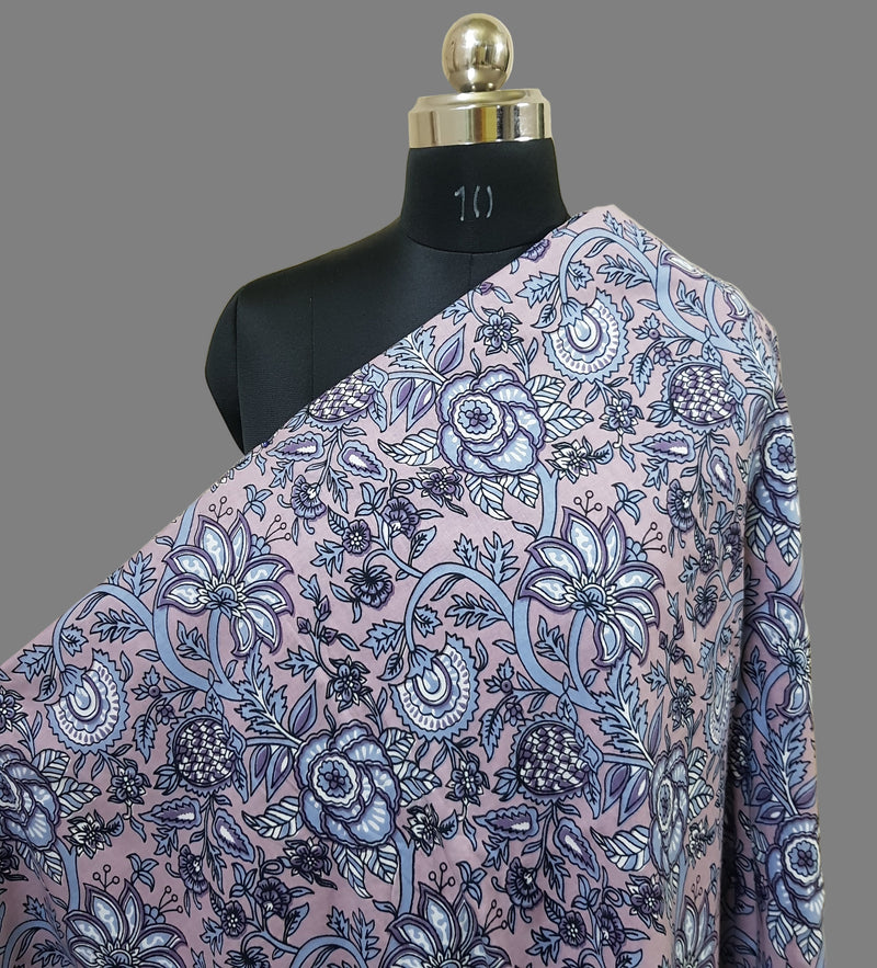 Handblock Print Cotton Fabric - Rs.295 Per Meter
