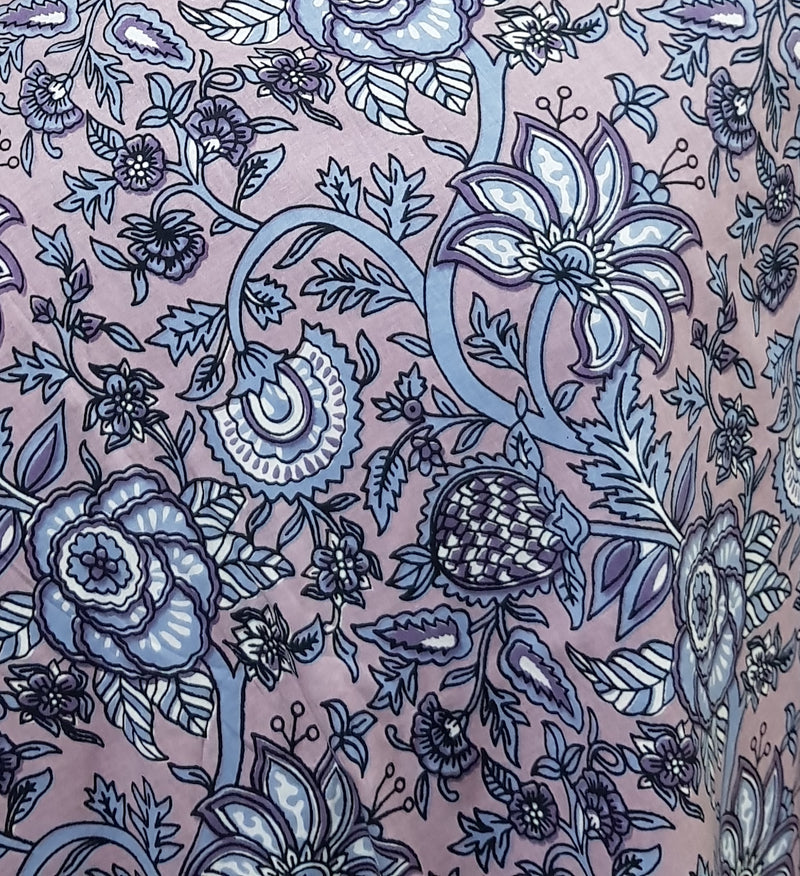 Handblock Print Cotton Fabric - Rs.295 Per Meter