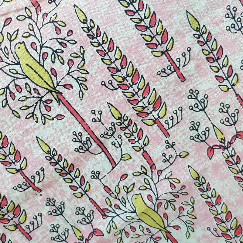 Handblock Print Cotton Fabric - Rs.295 Per Meter