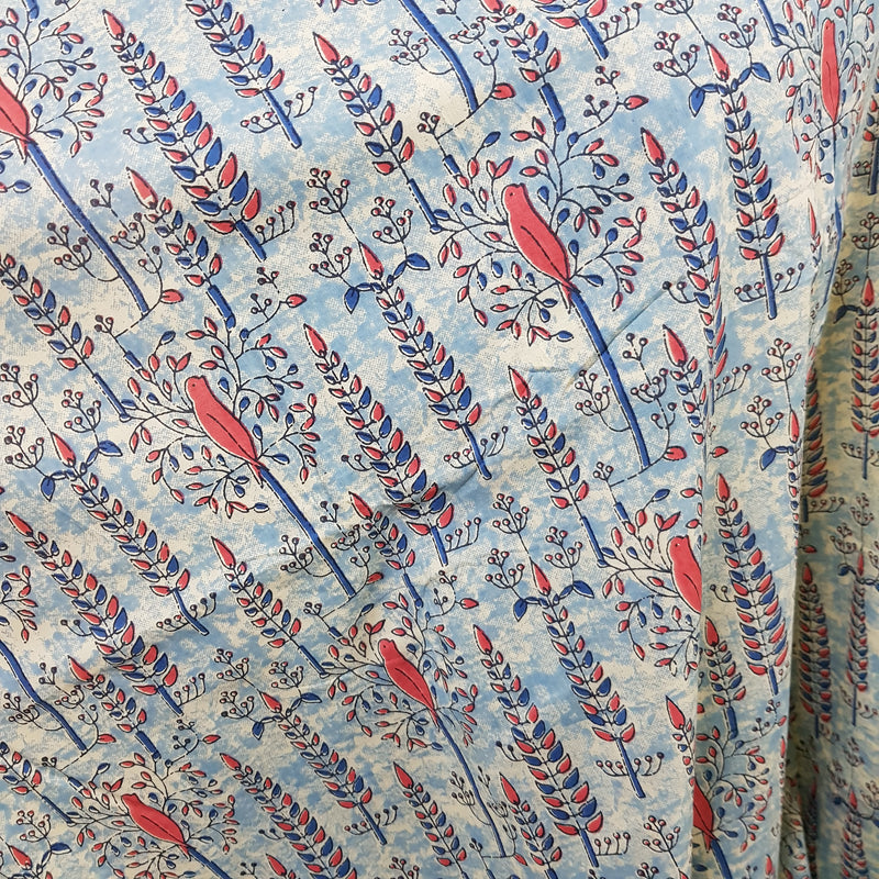 Handblock Print Cotton Fabric - Rs.295 Per Meter