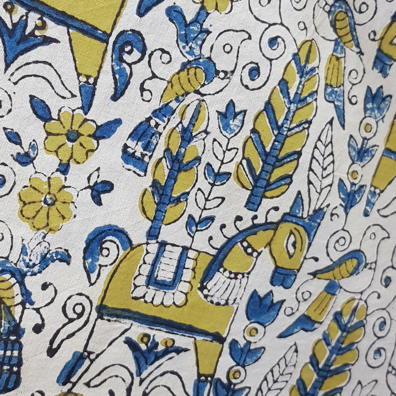 Handblock Print Cotton Fabric - Rs.295 Per Meter