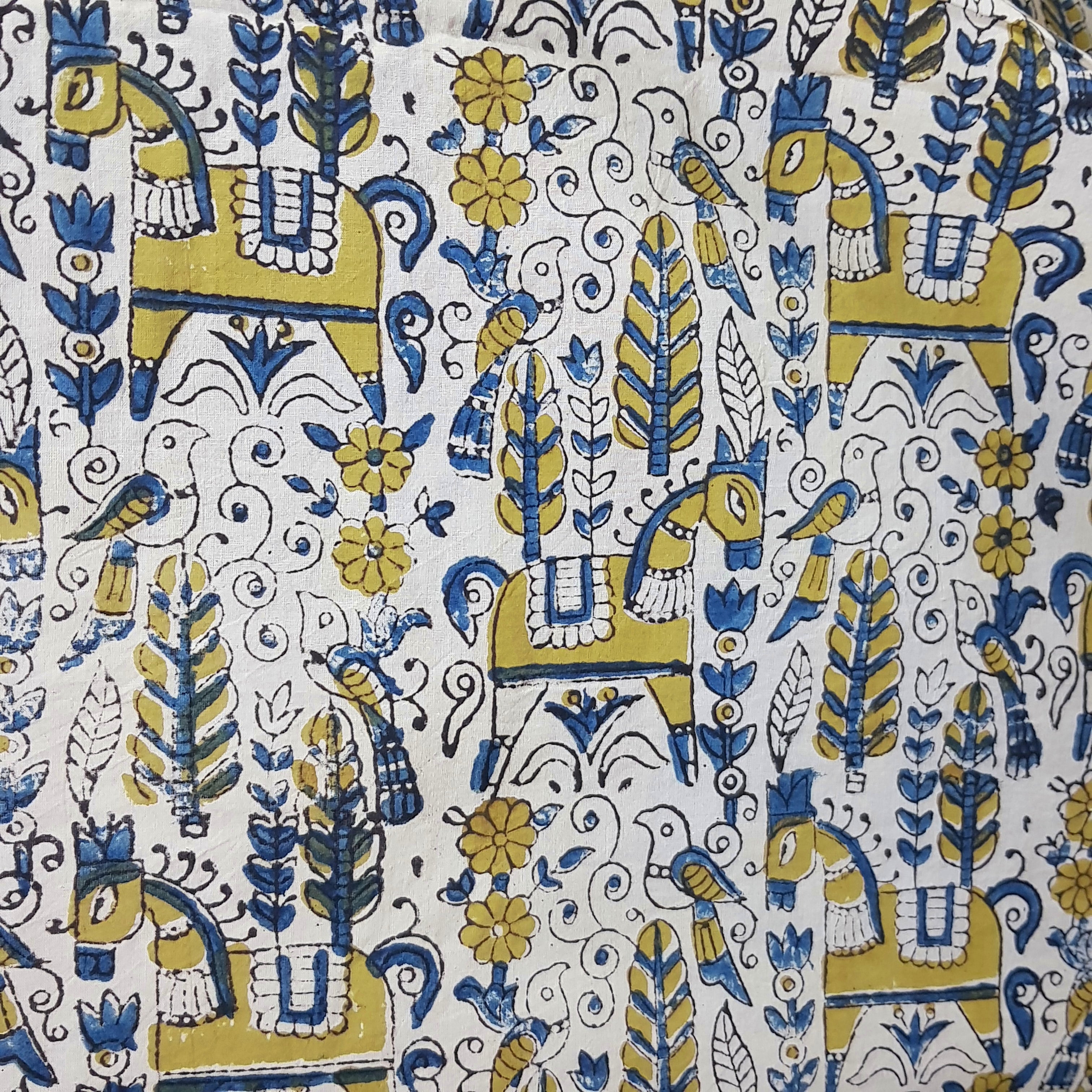 Handblock Print Cotton Fabric - Rs.295 Per Meter