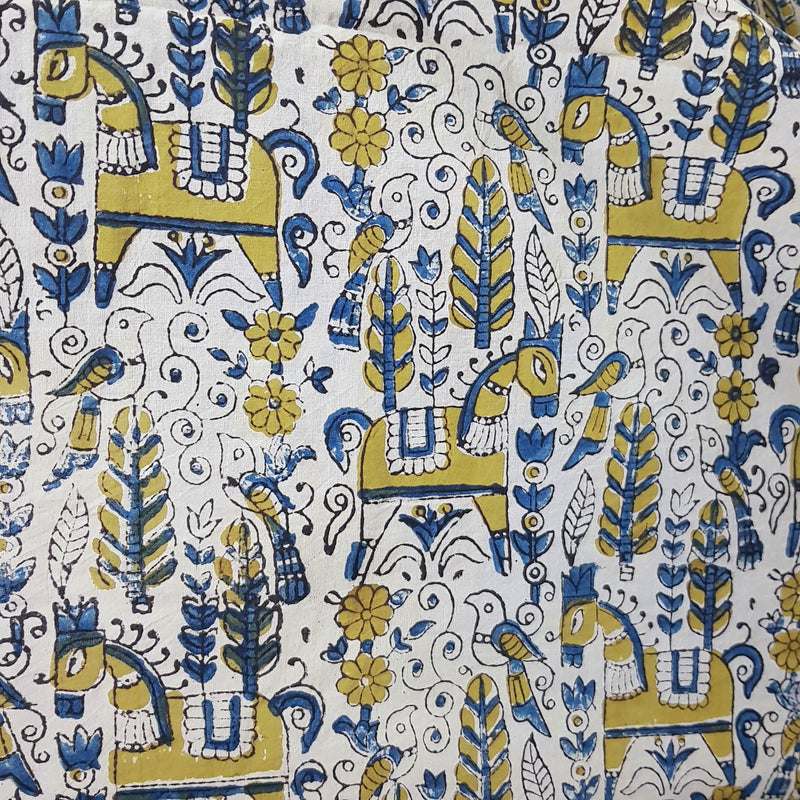 Handblock Print Cotton Fabric - Rs.295 Per Meter