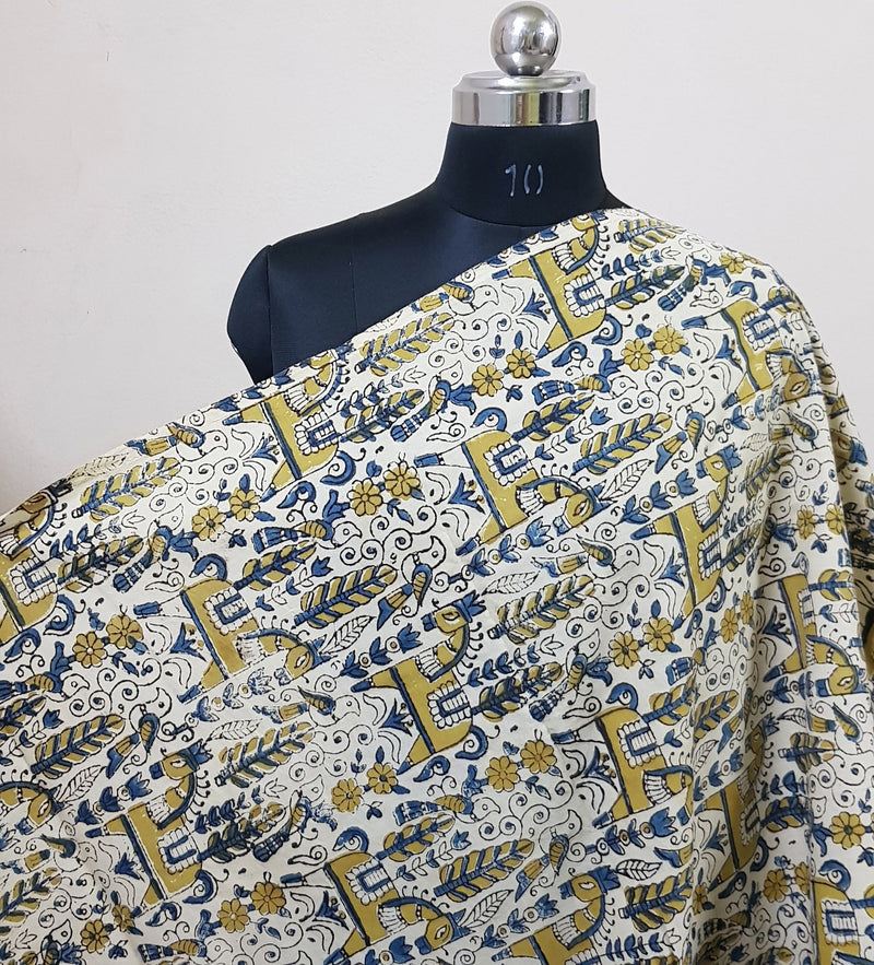 Handblock Print Cotton Fabric - Rs.295 Per Meter