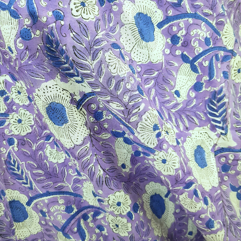 Handblock Print Cotton Fabric - Rs.295 Per Meter