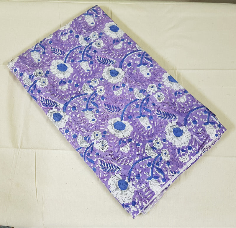 Handblock Print Cotton Fabric - Rs.295 Per Meter