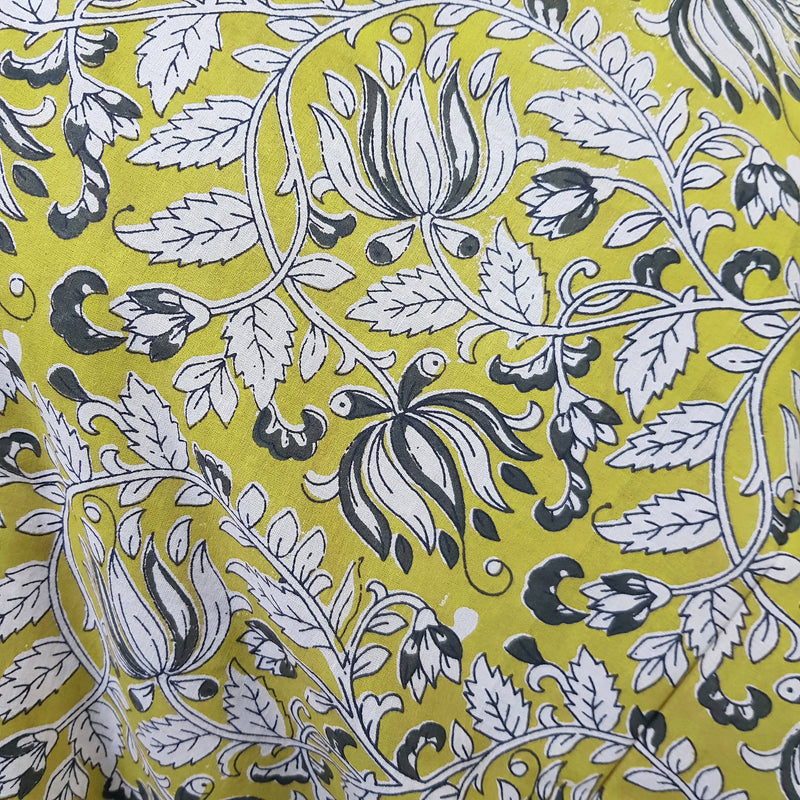 Handblock Print Cotton Fabric - Rs.295 Per Meter