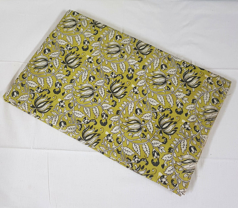 Handblock Print Cotton Fabric - Rs.295 Per Meter