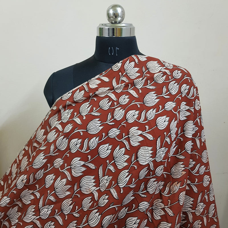 Handblock Print Cotton Fabric - Rs.295 Per Meter