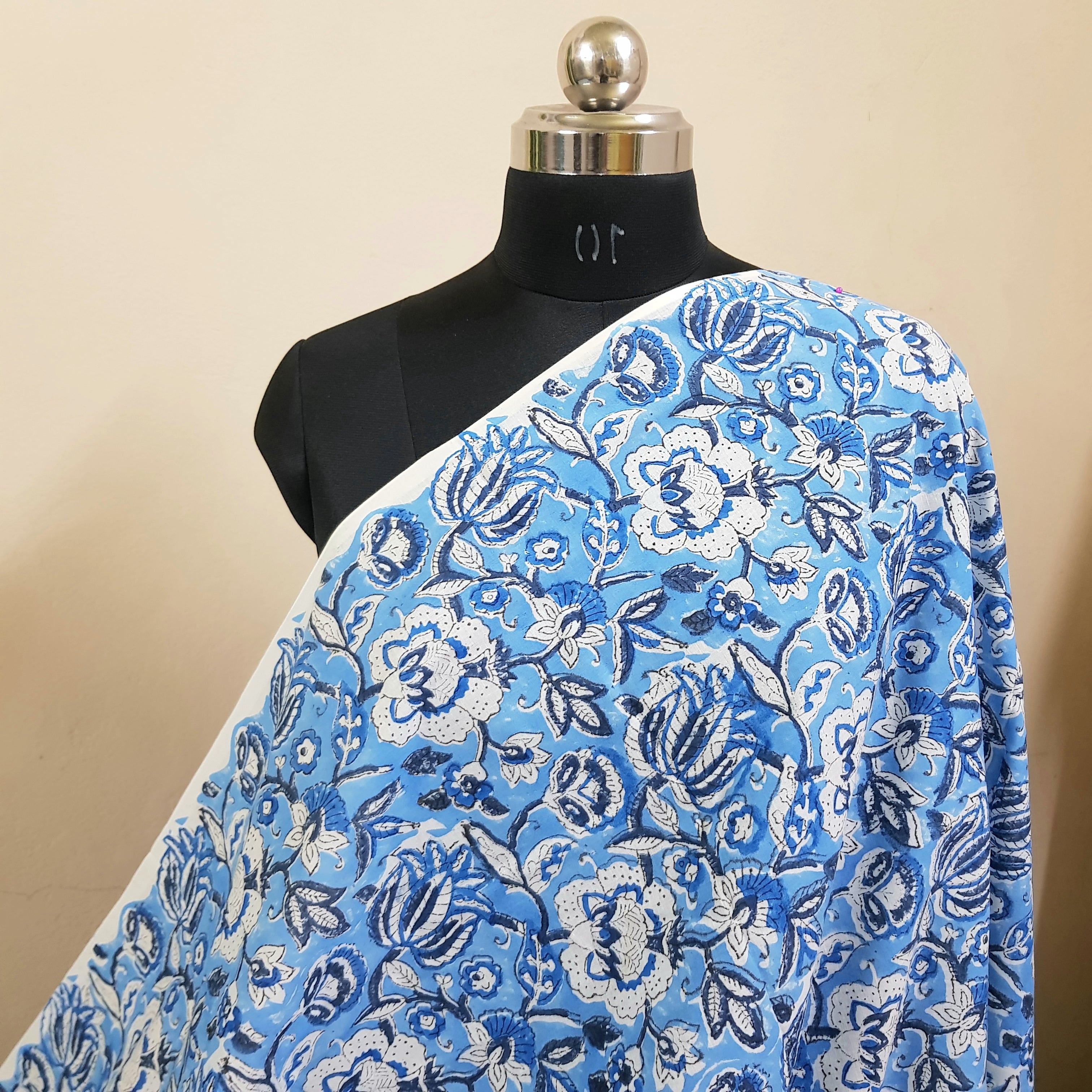 Handblock Print Cotton Fabric - Rs.295 Per Meter