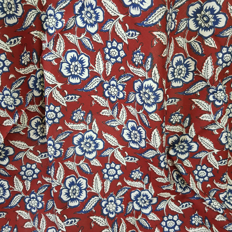 Handblock Print Cotton Fabric - Rs.295 Per Meter
