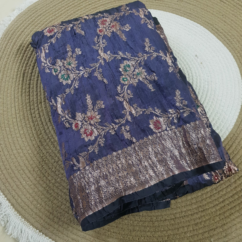 Banarasi Crush Silk Saree