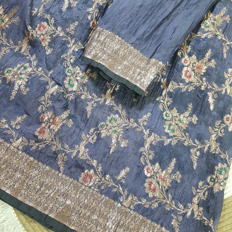 Banarasi Crush Silk Saree
