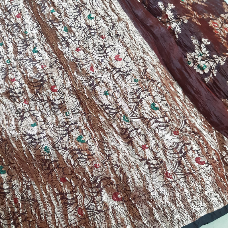 Banarasi Crush Silk Saree