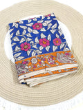🌸 Kalamkari Kota Cotton Saree – Pure Handcrafted Elegance