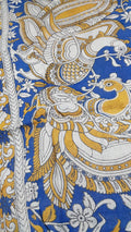 🌸 Kalamkari Kota Cotton Saree – Pure Handcrafted Elegance