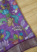 Pure Chinnon Crepe Silk Saree