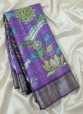 Pure Chinnon Crepe Silk Saree