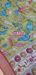 Pure Chinnon Crepe Silk Saree