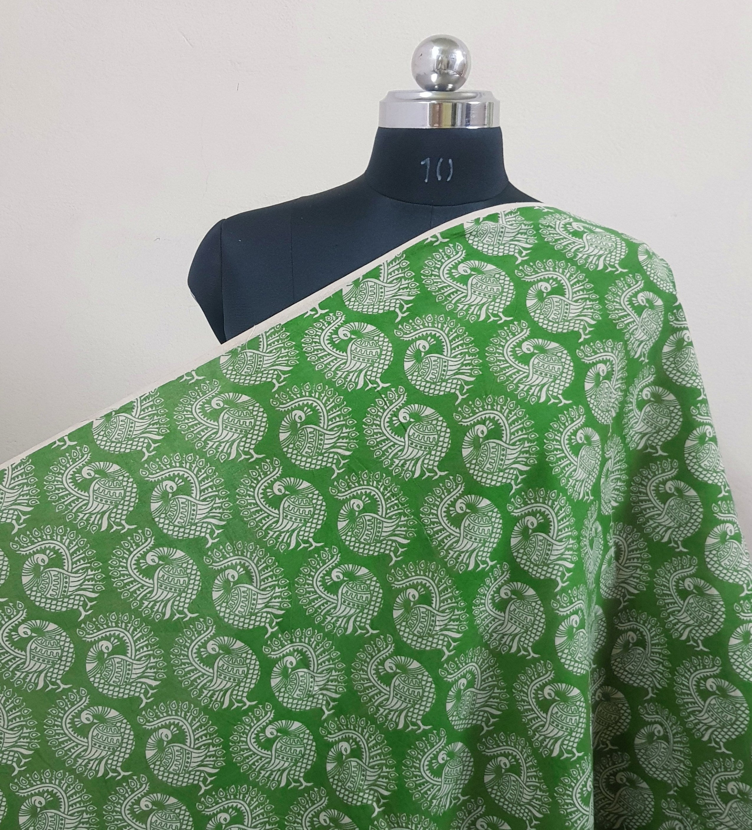 Kalamkari Cotton Fabric - Rs.295 Per Meter