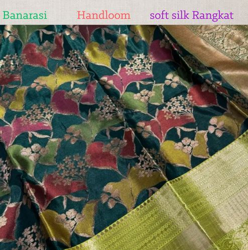 Soft Silk Saree - Unique Rangkat Banarasi