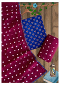 HandCrafted Ajrakh Bandhani Top Bottom Dupatta Sets