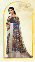 Pen Kalamkari Saree - Handcrafted