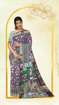 Kalamkari Silk Saree - Handcrafted
