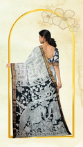 Kalamkari Silk Saree - Handcrafted