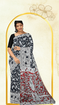 Kalamkari Silk Saree - Handcrafted
