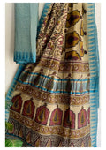 Ajrakh CottonSilk sarees