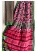 Ajrakh CottonSilk sarees
