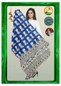 Cotton Dupatta Kalamkari - Handmade