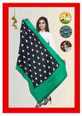 Ikkat Handloom Pochampally Cotton Dupatta
