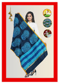 Chanderi Dupatta Handcrafted